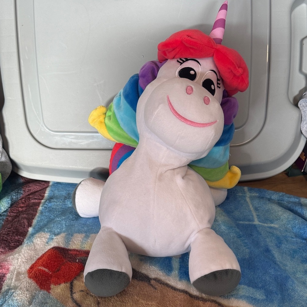 Disney Pixar Inside Out Rainbow Unicorn Plush